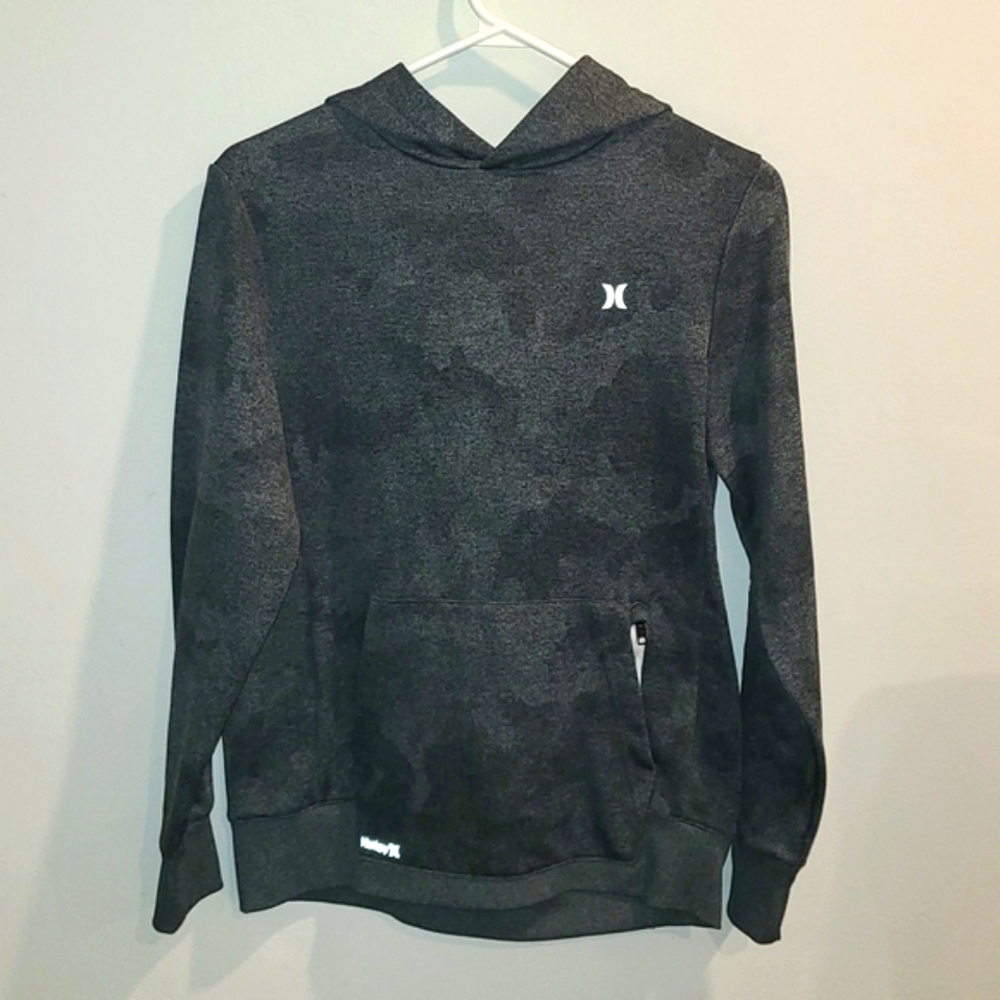 Hurley NIKE DRI FIT grey camouflage hoodie